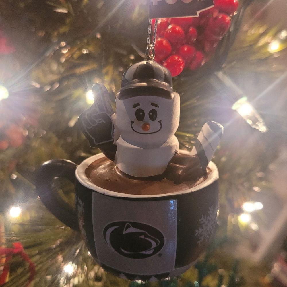 Team Christmas  Ornament Penn State
